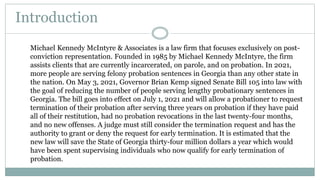 Probation Termination in Georgia  PPT