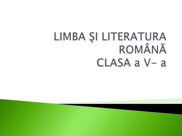 Lectie Interactiva La Lb Romana