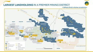 LARGEST LANDHOLDING IN A PREMIER MINING DISTRICT
5
+10Mozs Gold in Active Jurisdiction
Bermont
Claims
STELLA
ODYSSEY (AEM)
KIENA (WDO)
GOLDEX (AEM)
LAMAQUE(ELD)
CHIMO (ECR)
AKASABA(AEM)
 