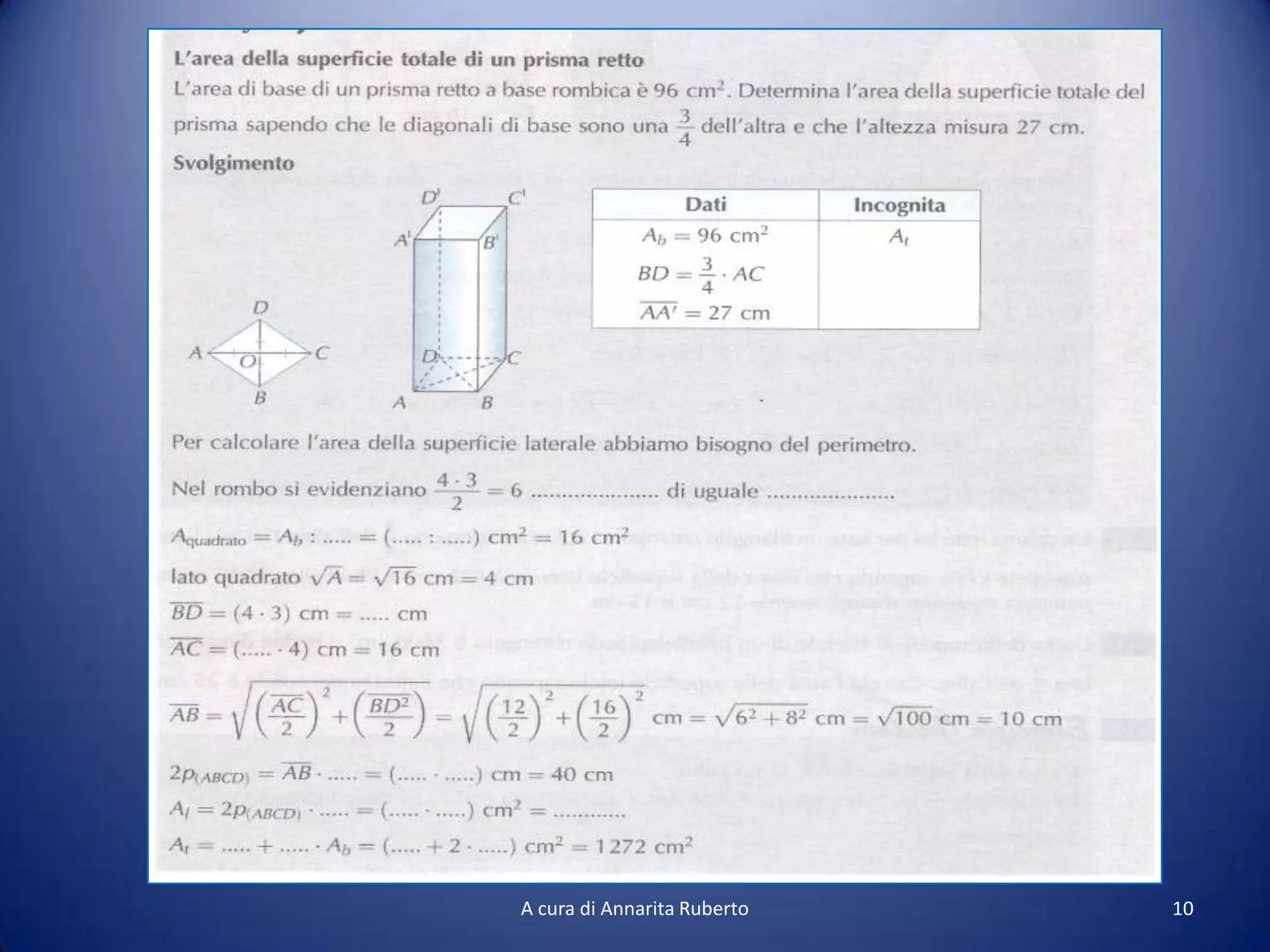 Probelmi Svolti E Problemi Guidati Sui Poliedri