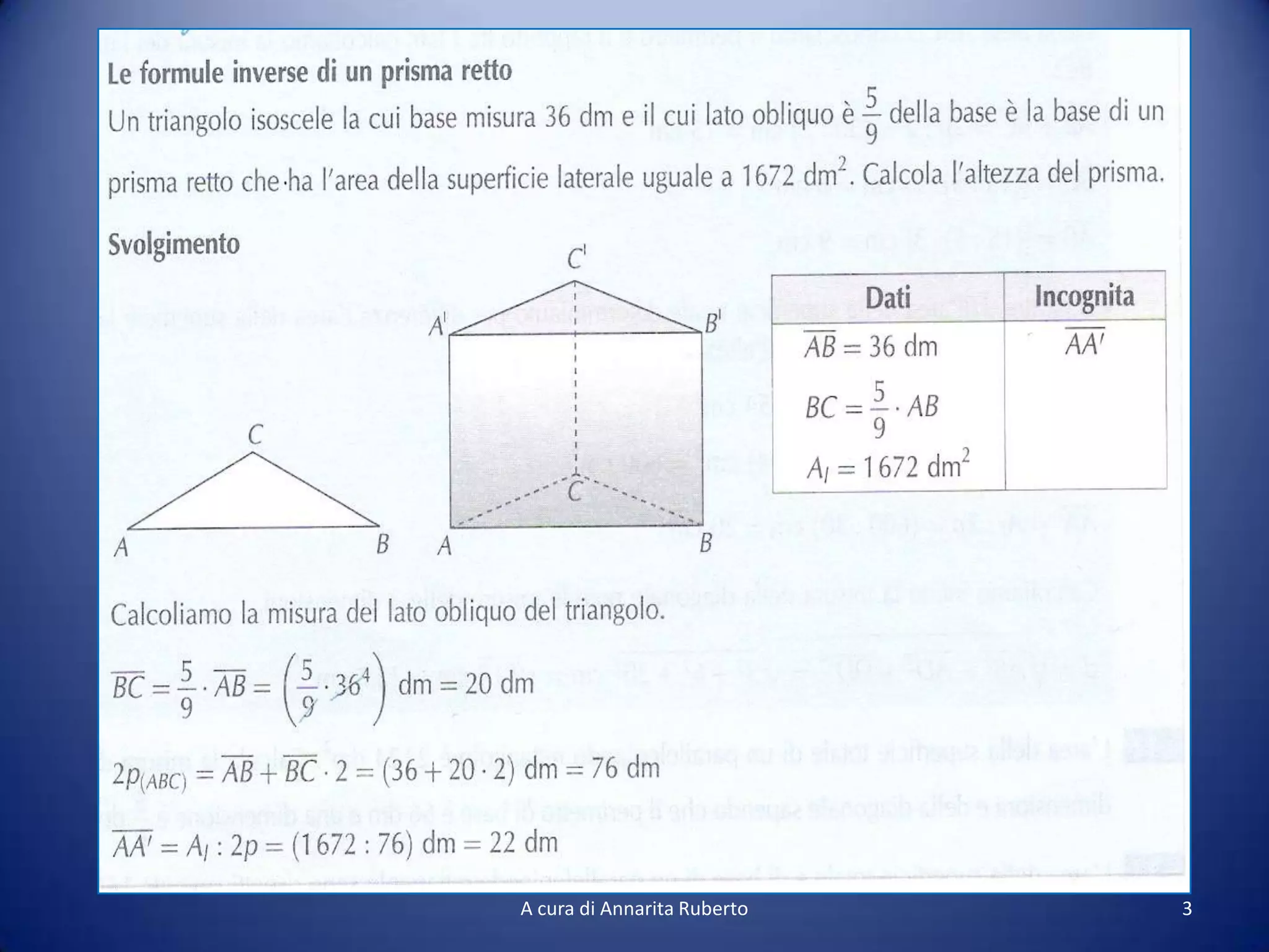 Probelmi Svolti E Problemi Guidati Sui Poliedri