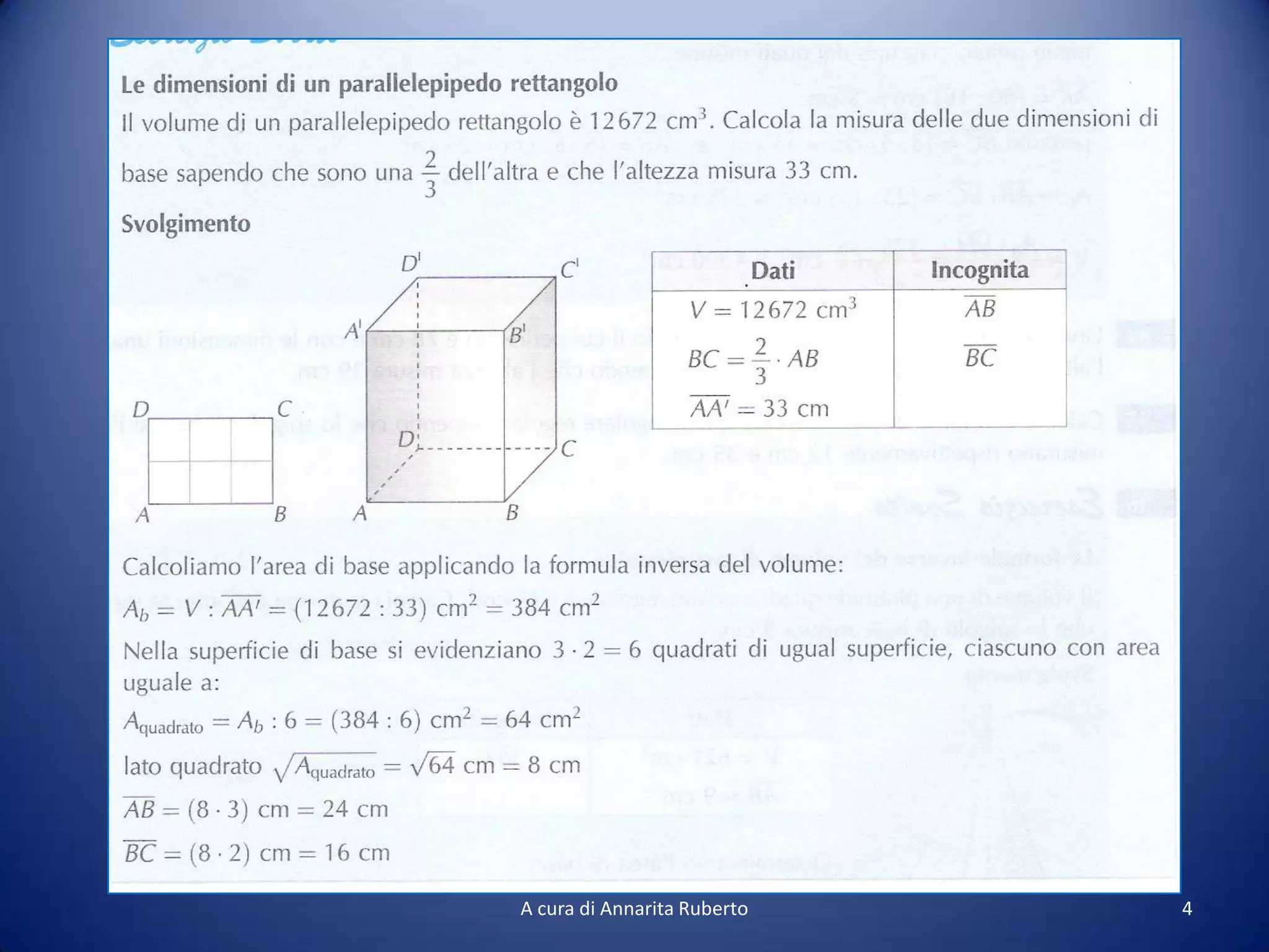 Probelmi Svolti E Problemi Guidati Sui Poliedri