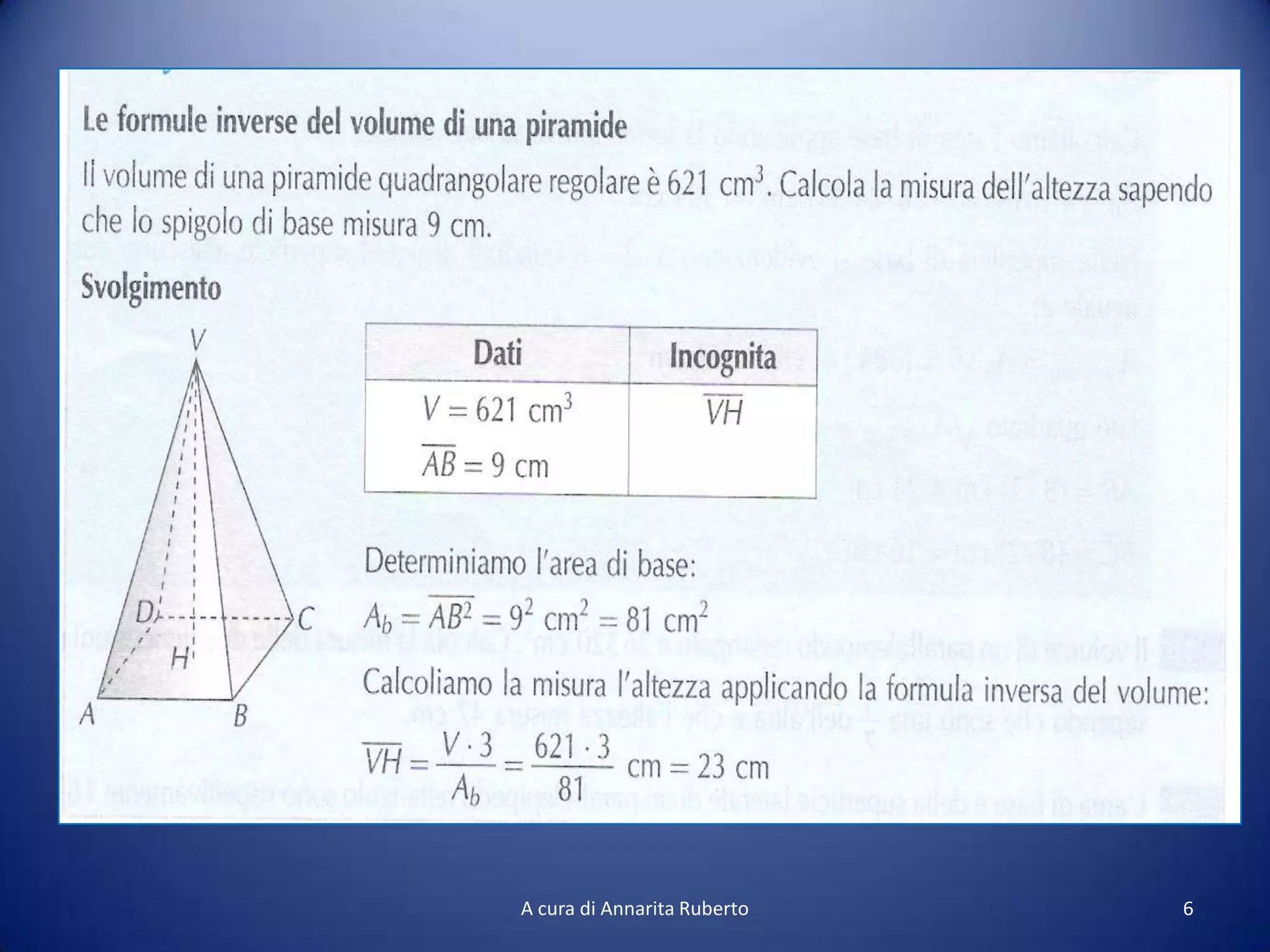 Probelmi Svolti E Problemi Guidati Sui Poliedri