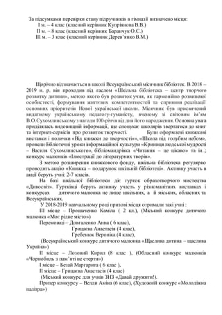 книжкові виставки в бібліотеці до дня незалежності