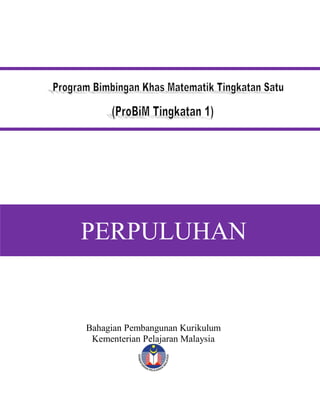 PERPULUHAN 
Bahagian Pembangunan Kurikulum 
Kementerian Pelajaran Malaysia  