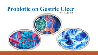 Probiotic on Gastric UlcerBY MASUD
 