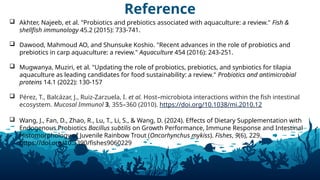 Probiotics and Prebiotics in Aquaculture: Enhancing Fish and Shrimp ...
