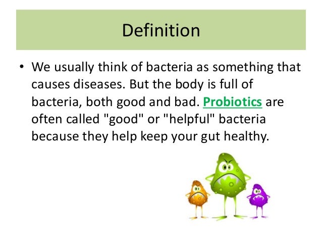 probiotics definition probiotics definition