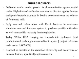 Probiotics Project Probiotics&prebiotics | PPTX