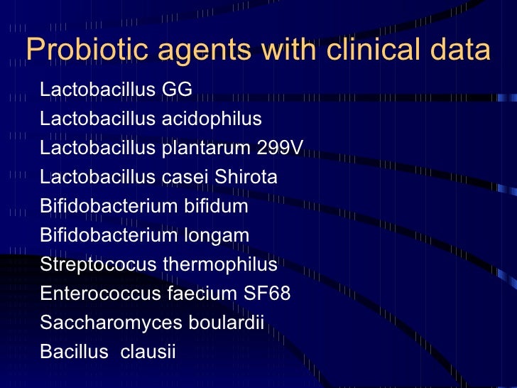 Probiotics in Pediatric Practice