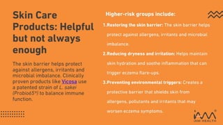 Probiotics and Skin Health Exploring the Gut–Skin Axis in Eczema.pptx