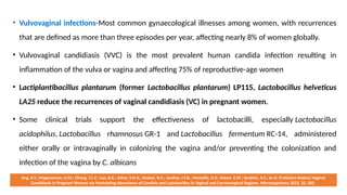Probiotics in Obstetrics & Gynecology | Dr. Laxmi Shrikhande | PPTX