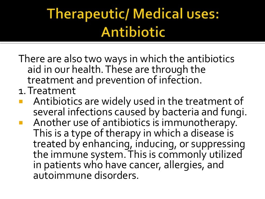 Probiotic VS Antibiotic