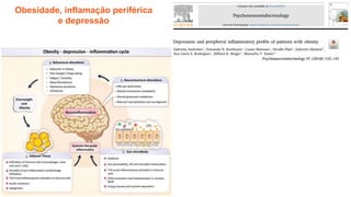 Obesidade, inflamação periférica
e depressão
 