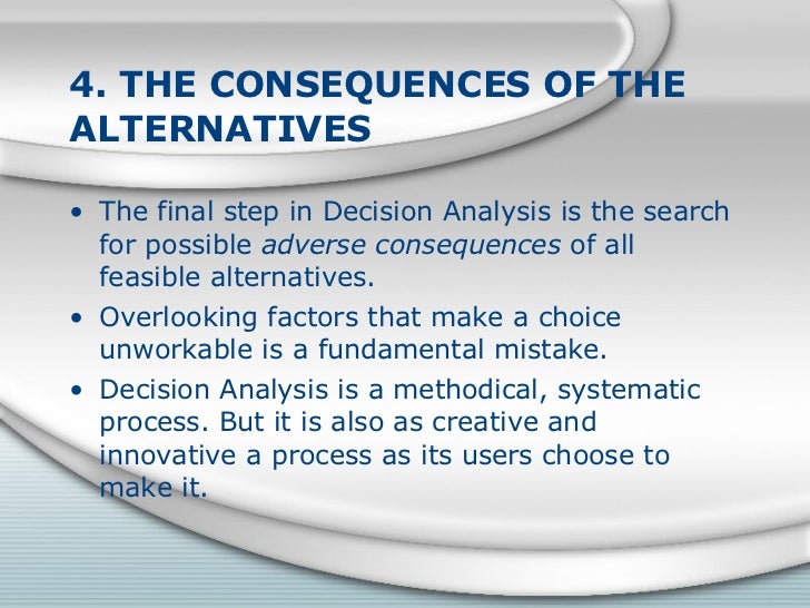 Problem Analysis Framework