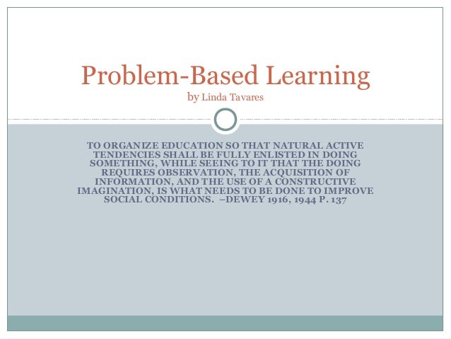 essay on problem based learning essay on problem based learning