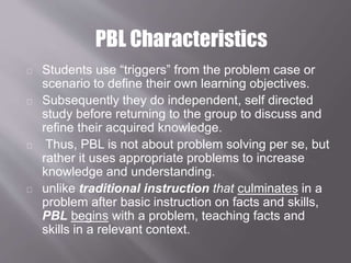 Problem based learning | PPTX