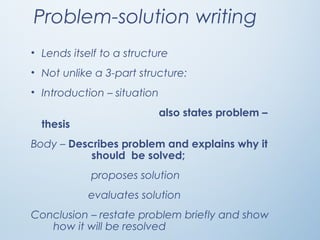 Problem solution essay | PPT