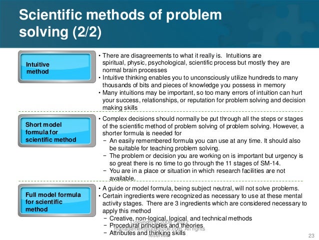 Problem Solving