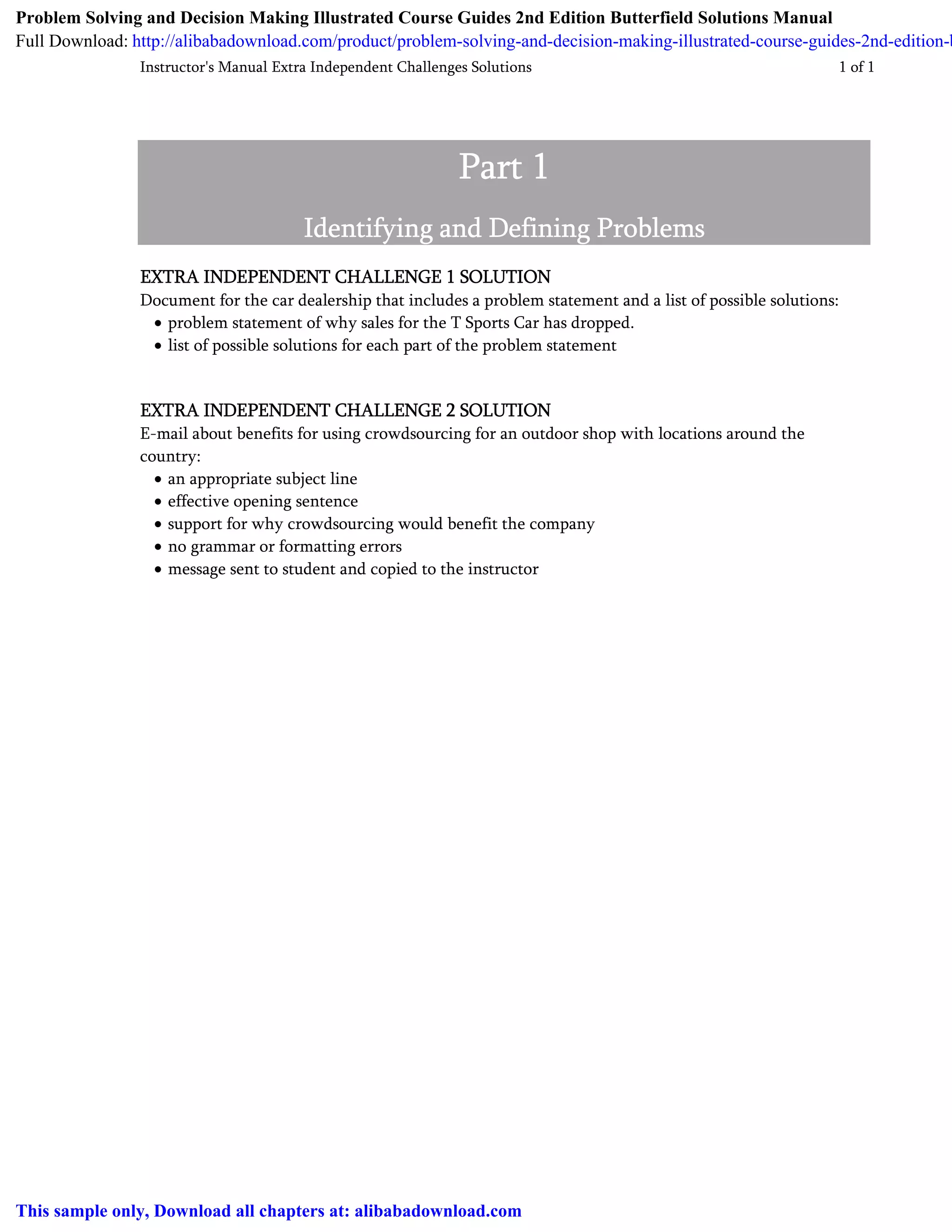 Problem Solving and Decision Making Illustrated Course Guides 2nd ...
