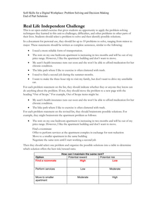 Problem Solving and Decision Making Illustrated Course Guides 2nd ...