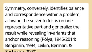 Effective Problem Solving Using Heuristics: Extreme Cases and Symmetry ...