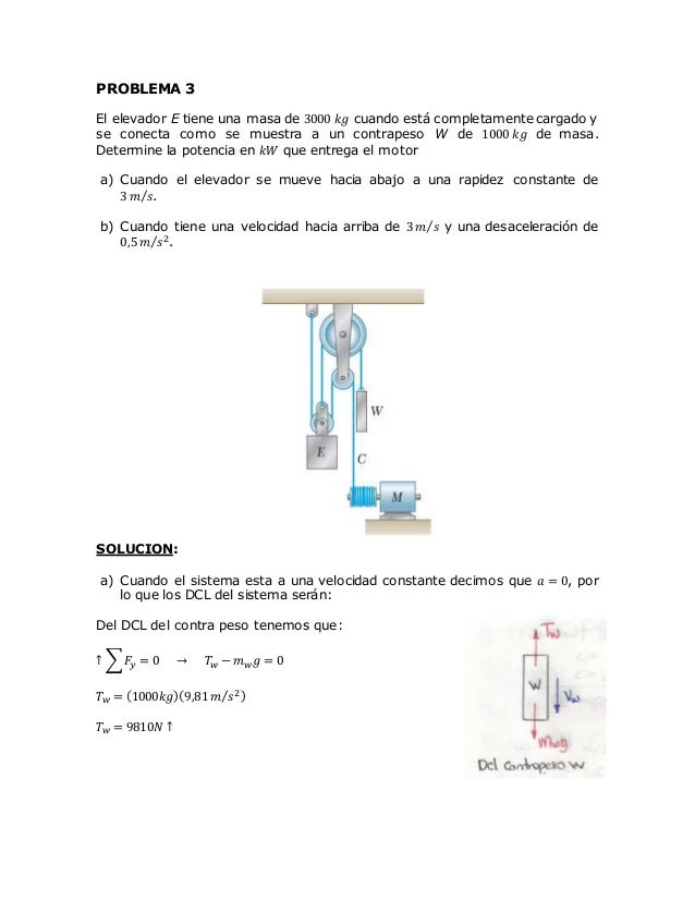 Ejercicio De Trabajo Y Energia