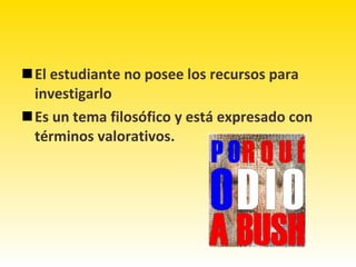 Problema científico