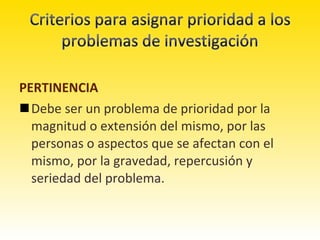 Problema científico
