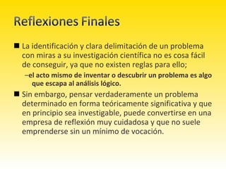 Problema científico