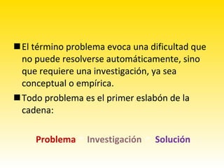 Problema científico