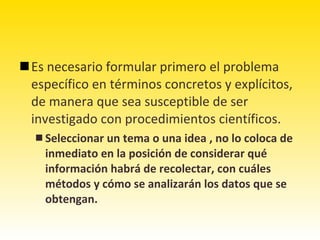 Problema científico