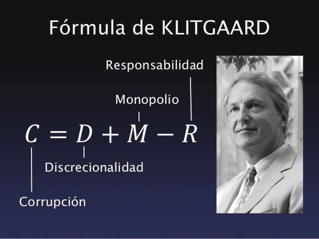 Resultado de imagem para Klitgaard formula
