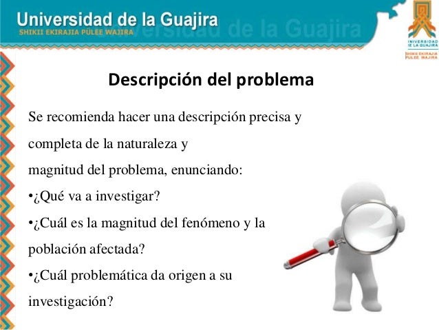 Problema de investigación