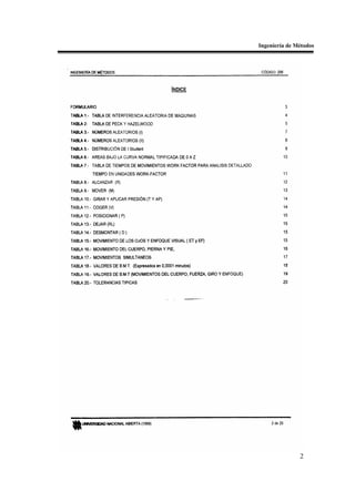 Ingeniería de Métodos




               2
 