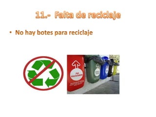 Problemas con la colacion