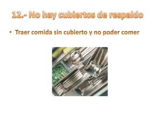 Problemas con la colacion