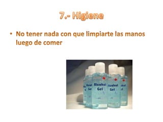 Problemas con la colacion