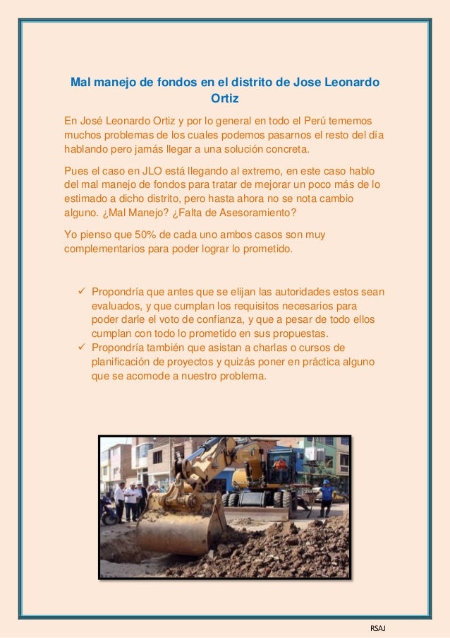 Problemas de mi comunidad