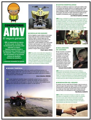 AMV seguros: soporte a problemas - Consultorio febrero 2010