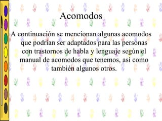 Acomodos ,[object Object]