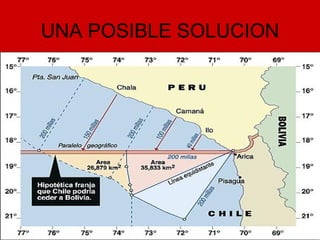 UNA POSIBLE SOLUCION 