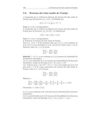 .
9. Demostrar el teorema del Sandwich o de las tres sucesiones:
Supongamos existe n0 número natural tal que para todo n ≥ n0 se verifica
xn ≤ an ≤ yn. Supongamos además que {xn} e {yn} son convergentes y
 