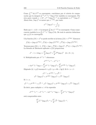 48 3.6 Miscelánea de continuidad
Como f es continua en x, se verifica (f(xnk
)) → f(x) y también (f(ynk
)) →
f(x). Esto es una contradicción pues |f(xnk
) − f(ynk
)| ≥ 0 para toto n
natural.
9. La función f(x) =
√
x es elemental y estás definida en [0, 1], luego es con-
tinua en [0, 1]. Por el teorema de Heine, también es uniformemente continua.
10. Sea   0. Para todo x, y ∈ R,
|f(x) − f(y)| = |sen x − sen x| =
 