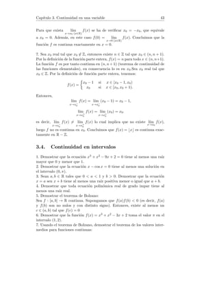 si n ≥ n0. Hemos demostrado pues que lı́m
1
n
= 0.
 
