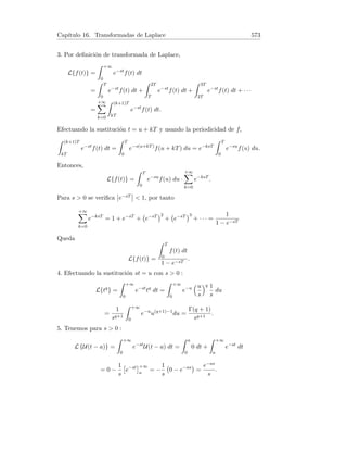 .
4. Sea   0, entonces
 