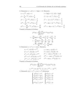 si n ≥ n0, luego
lı́m
√
n + 1 −
√
n

= 0.
5. Dado que 3n  n, para todo n ≥ 1 se verifica:
 