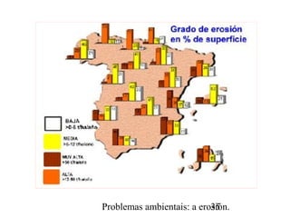 Problemas ambientais: a erosión.35
 