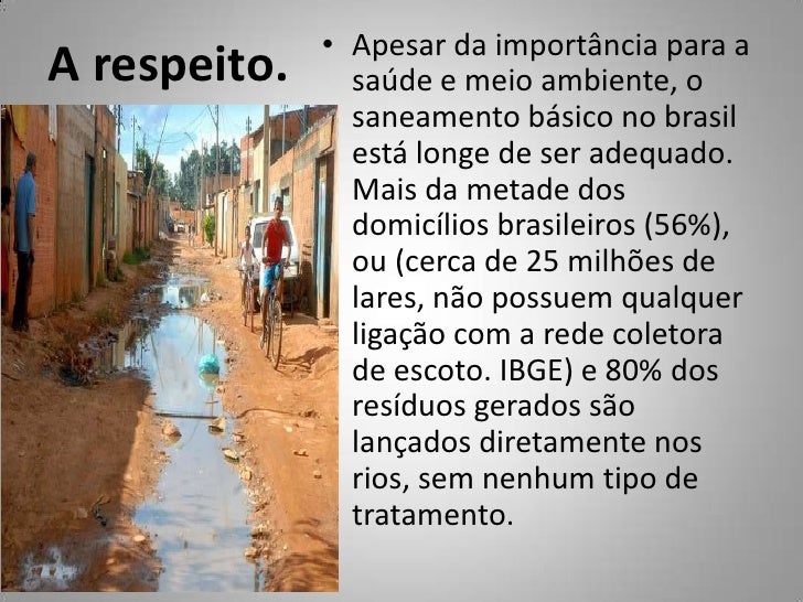 Cite Dois Serviços Referentes Ao Saneamento Básico No Brasil