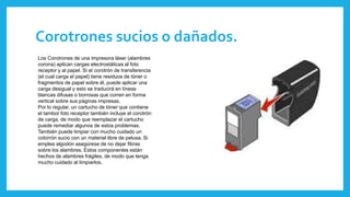 Problemas comunes con las impresoras | PPTX